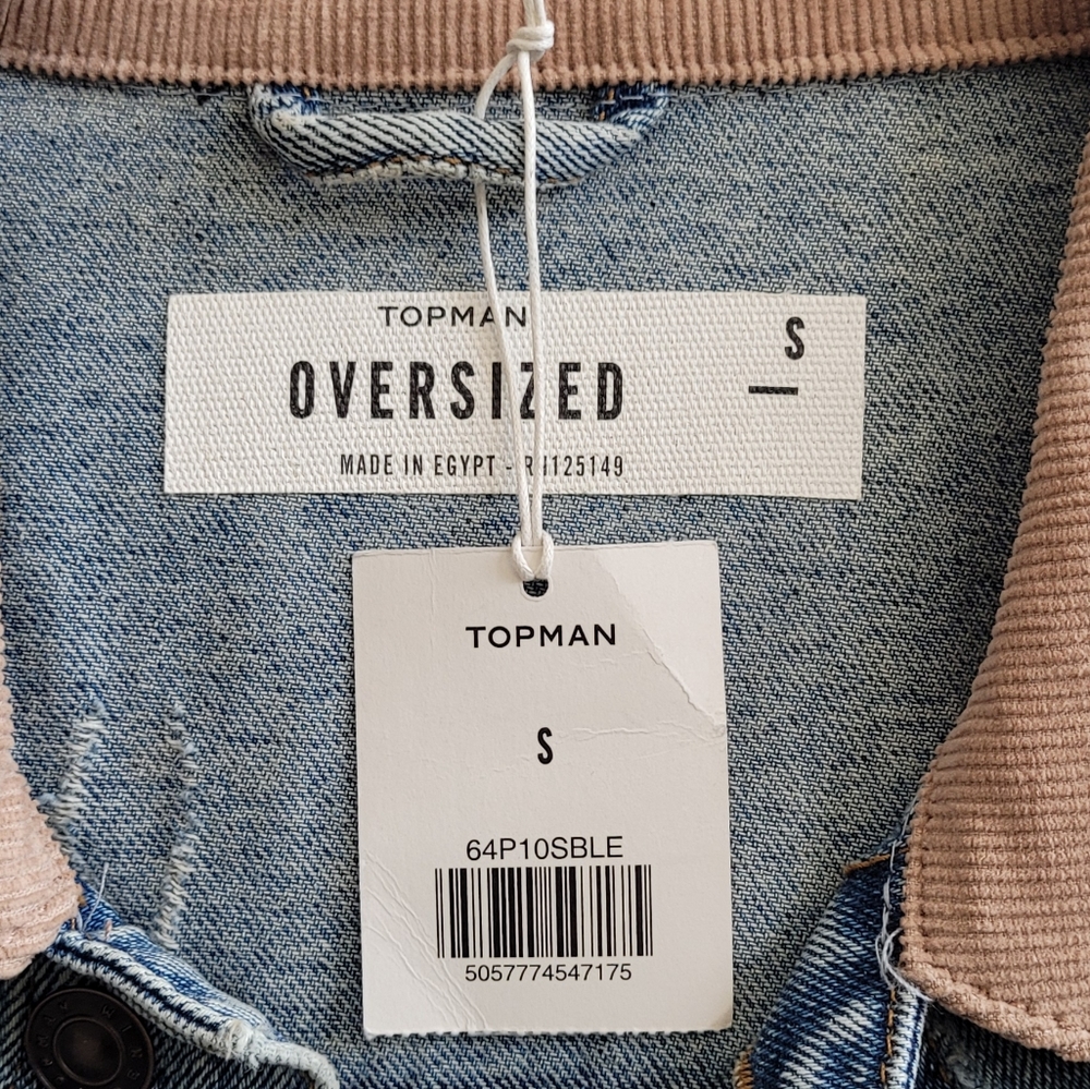 TOPMAN Oversized Denim Jacket - Picture 8 of 12